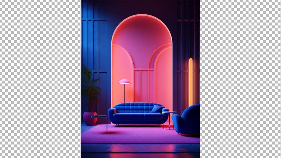 Instant image expansion - After