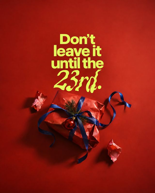 Christmas ad example