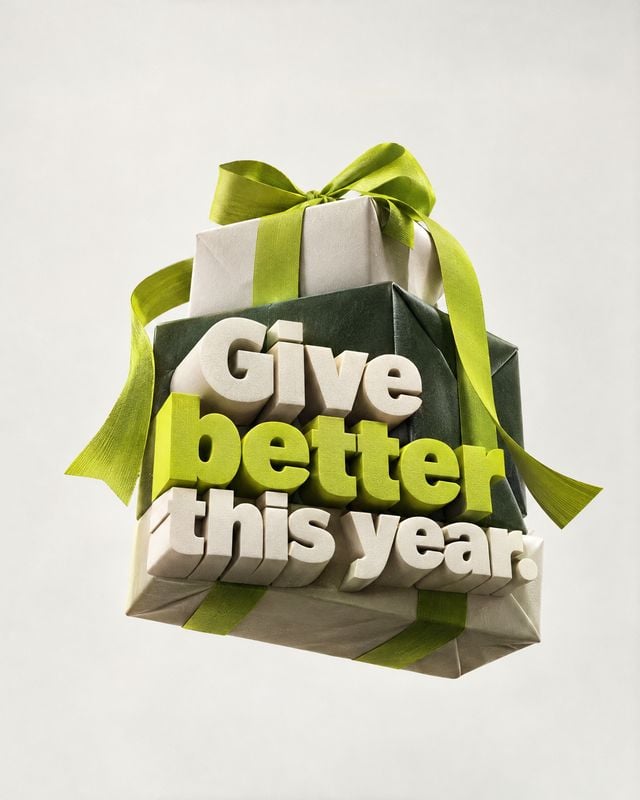 Floating product ad example