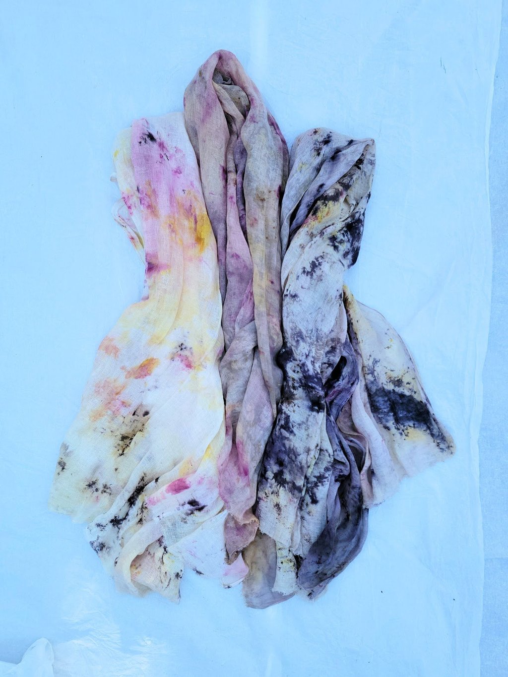 Original product image of Hand Woven Linen Oversized Scarf-Persimmon