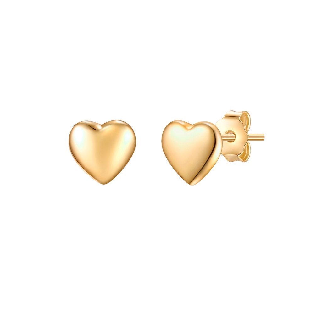 Original product image of Goldene Herz-Ohrstecker