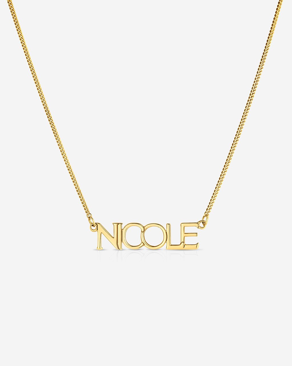 Original product image of Personalized Block Name Necklace