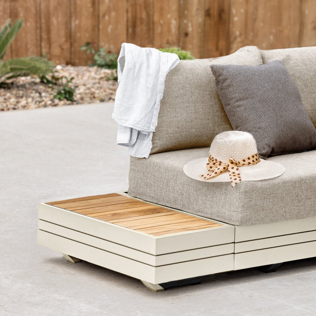 Original product image of Panama Teak Side Table in Latte