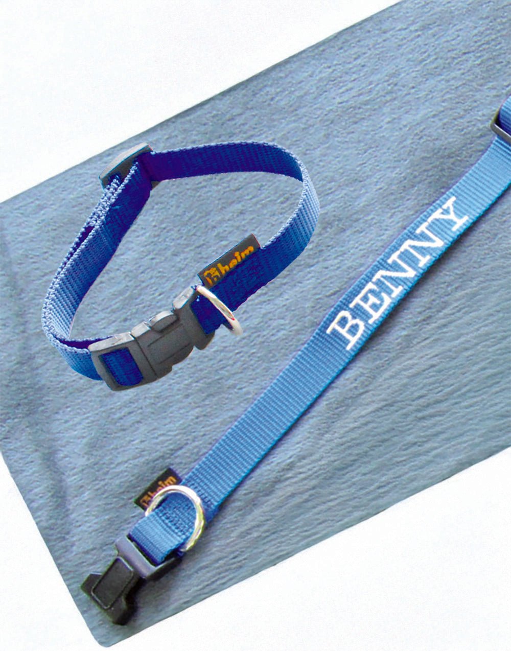 Original product image of PERSONALISIEREN: Halsband Nylon, geriegelt - verschiedene Farben und Größen