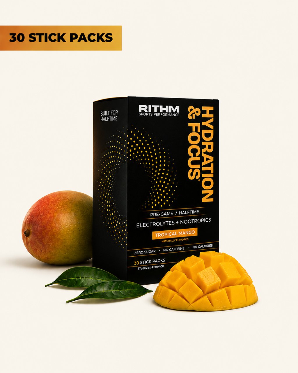 Original product image of Hydration & Focus Electrolytes + Nootropics (30 Stick Packs)