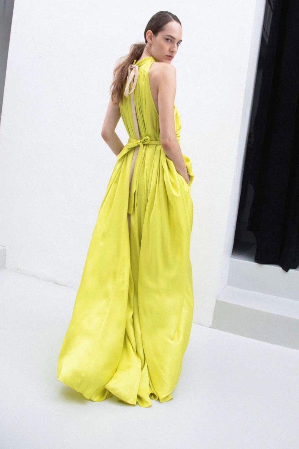 Original product image of Frida sleeveless viscose long dress