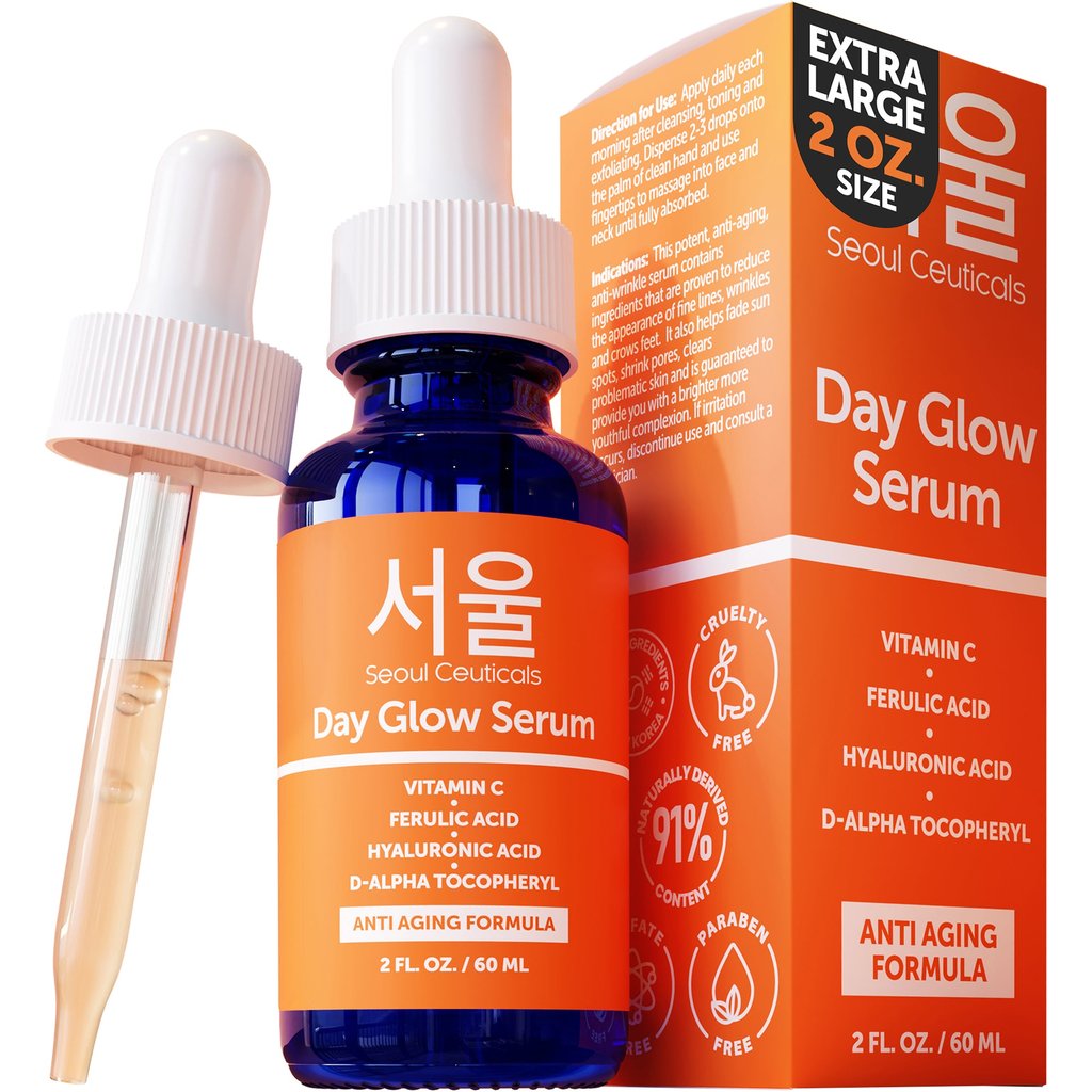 Original product image of Large 2oz Korean 20% Vitamin C Hyaluronic Acid Serum + CE Ferulic Acid