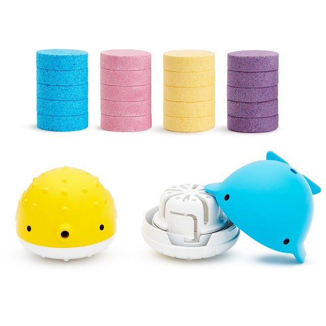 Original product image of Color Buddies™ Moisturizing Bath Bomb & Dispenser Toy Set