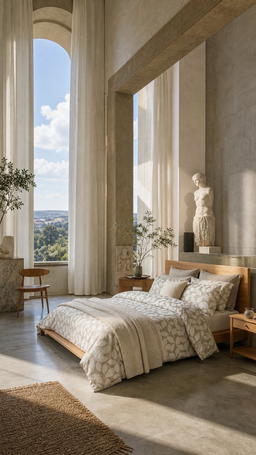 AI product shot of FAIT AU QUÉBEC- Housse de couette LYSA ( Beige )