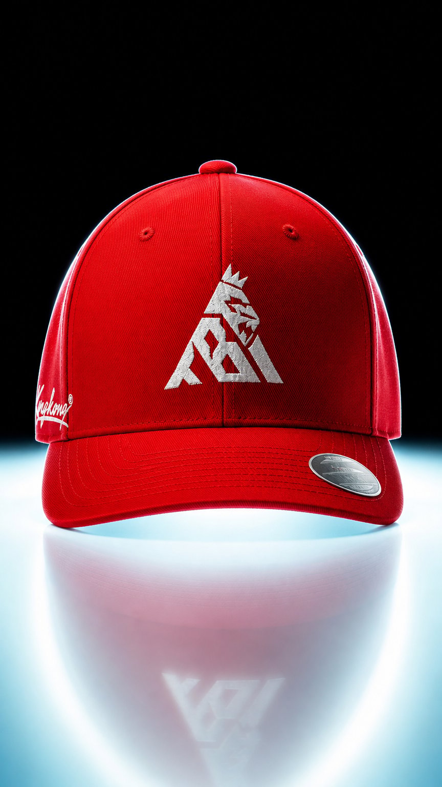 AI product shot of Kingkong Flexfit Caps