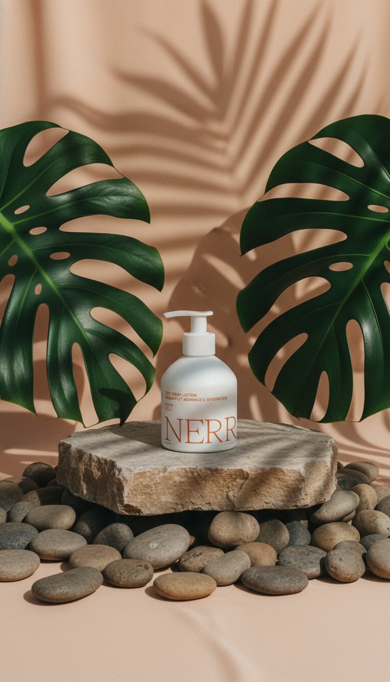 AI product shot of The Body Lotion Aquaxyl™ Advanced Hydration