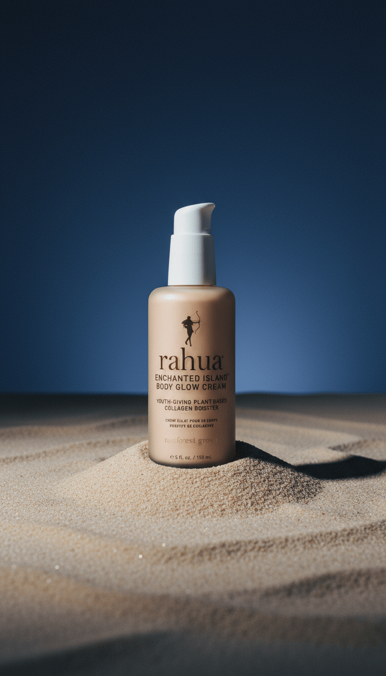 AI product shot of Enchanted Island™ Body Glow Cream