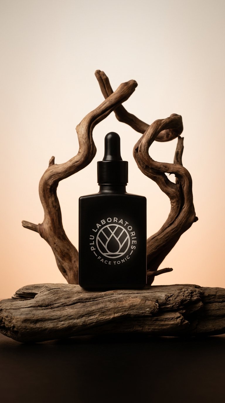 AI product shot of Copper Peptide Face Tonic with GHK-Cu and Matrixyl 3000
