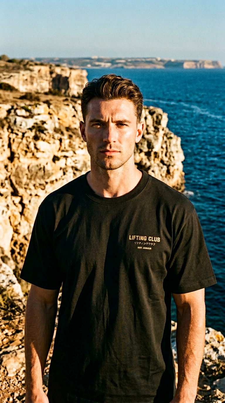 AI product shot of Unisex Lifting Club Tee - Black and Leopard Print