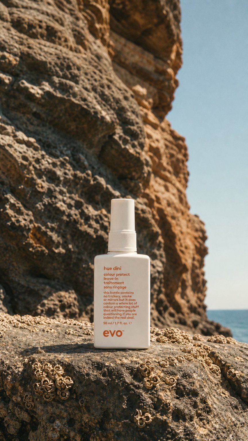 AI product shot of Evo Hue Dini Colour Protect Leave-in 50ml