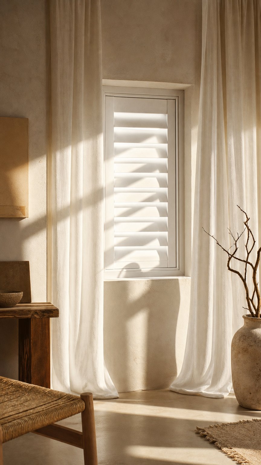 AI product shot of LUVRE™ Shutters