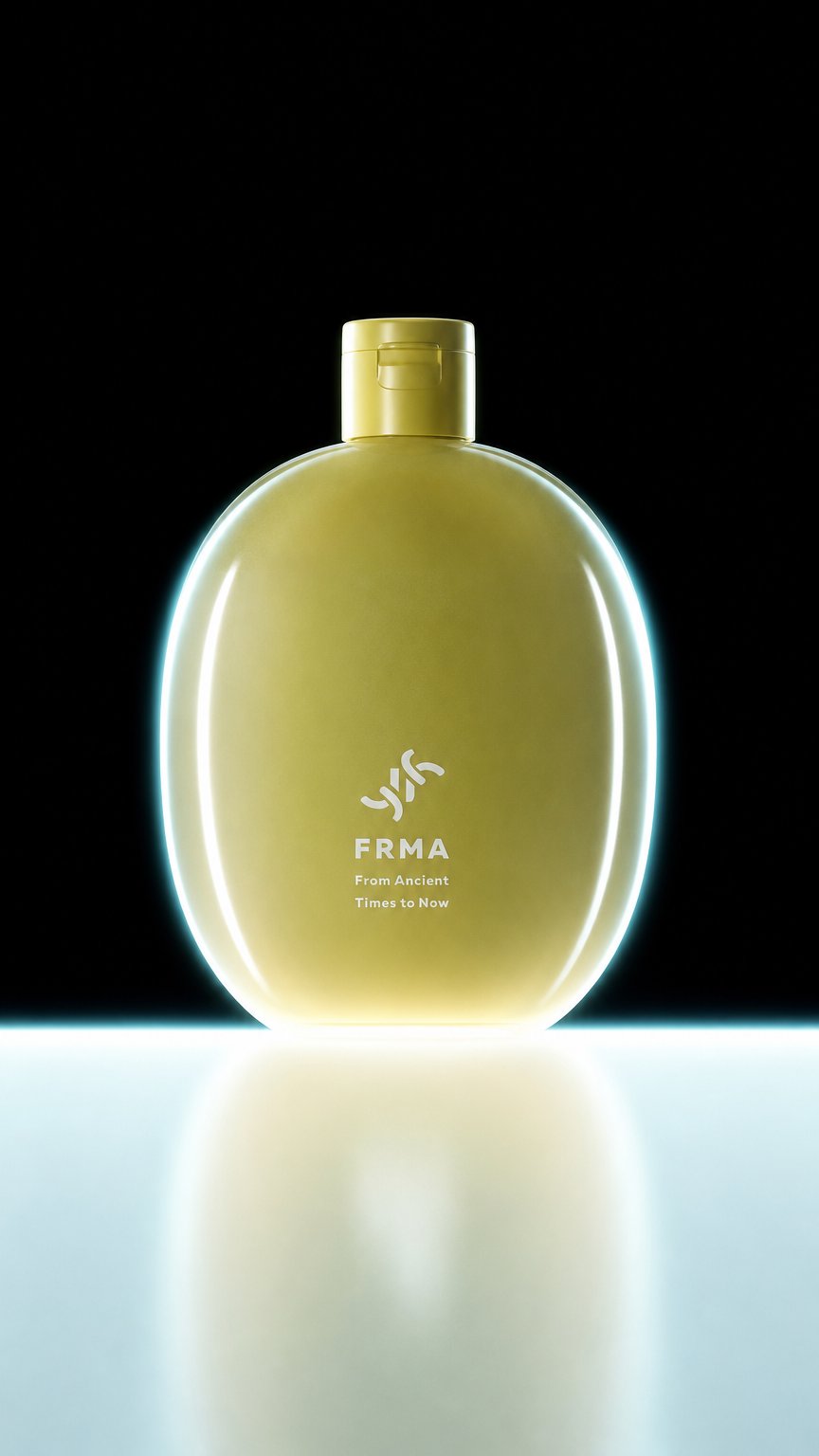 AI product shot of FRMA toner of toner