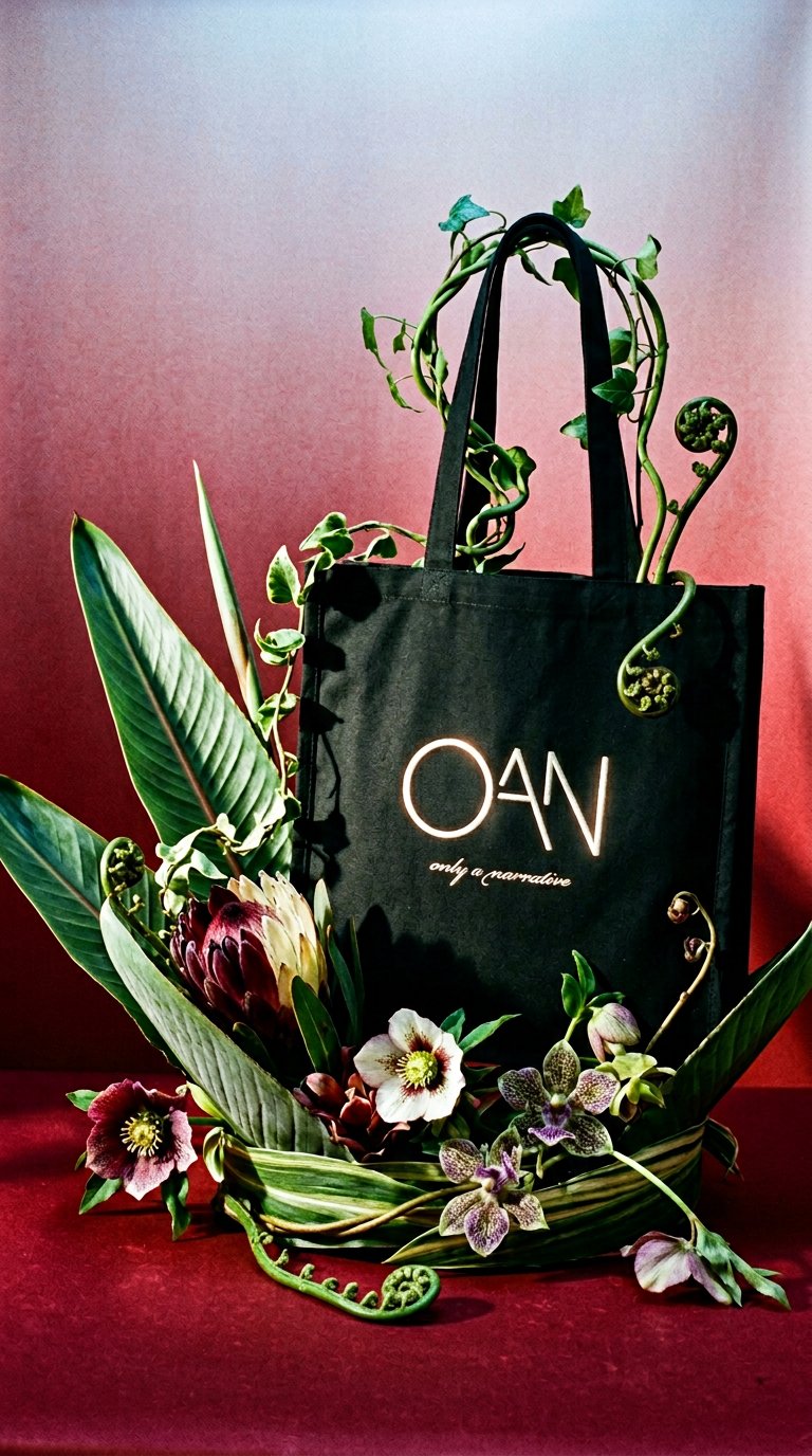 AI product shot of The Tote Bag