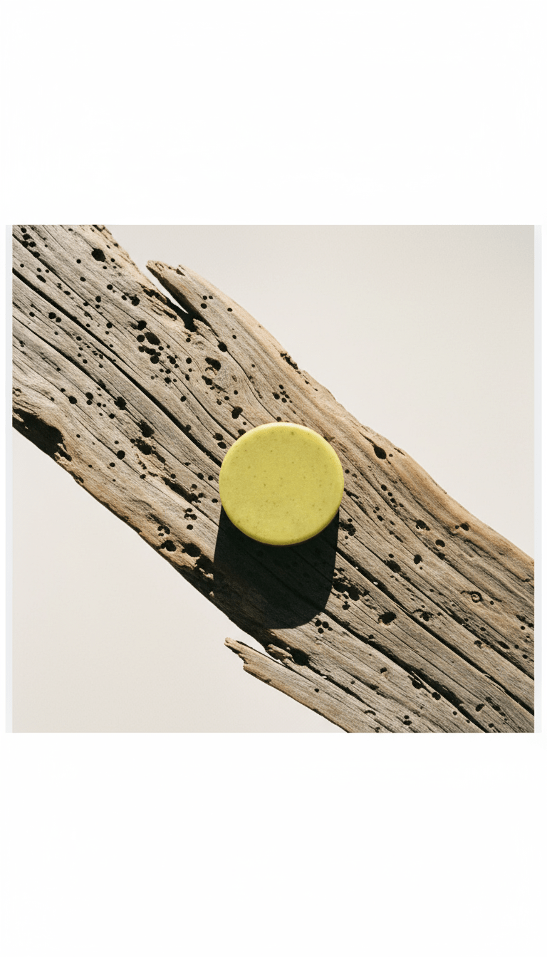 AI product shot of ANTI OXIDANT Tumeric Facial Bar - Woodsy Naturals