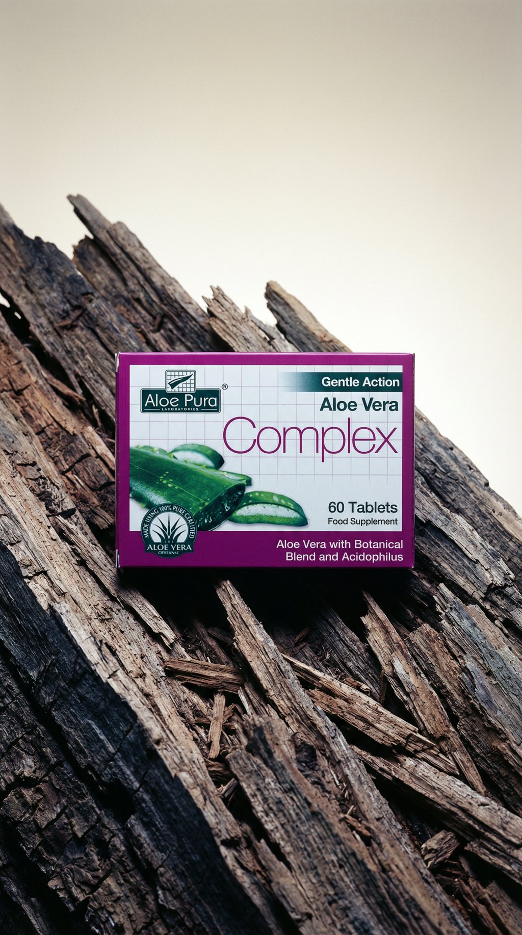 AI product shot of Aloe Pura Aloe Vera Complex