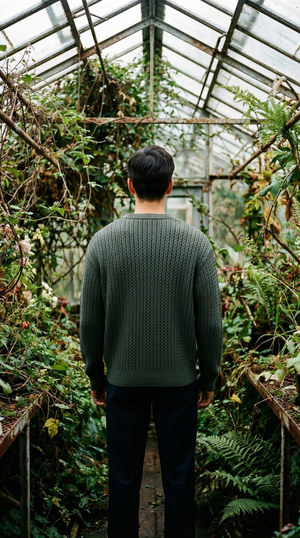 AI product shot of Bellagio High-End Knit Pullover