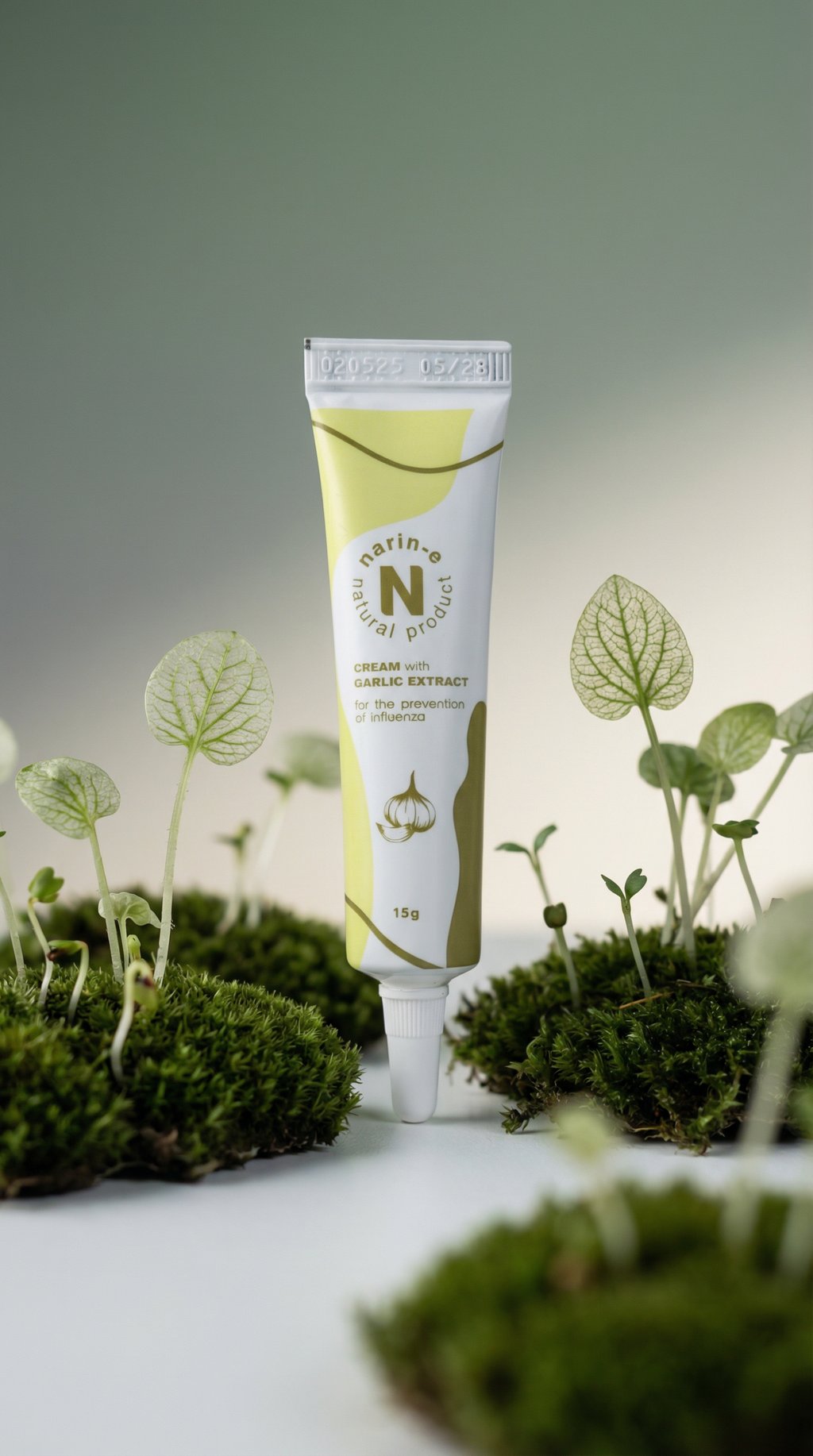 AI product shot of Narin-E Protect Cream with Narine Whey • 15 g