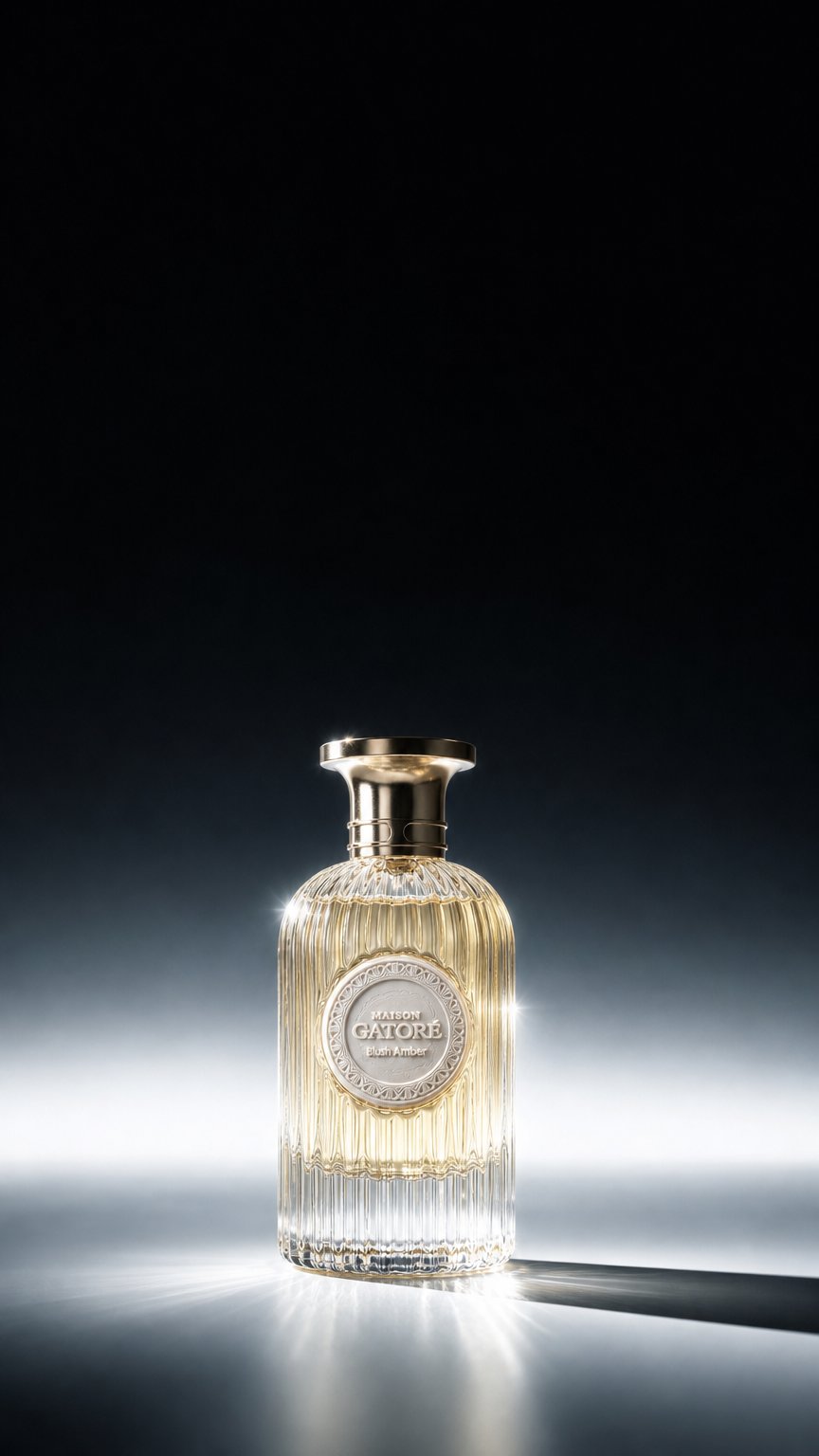 AI product shot of Blush Amber