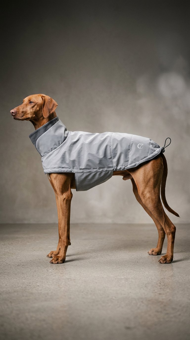 AI product shot of Dog Coat Brooklyn Reflective
