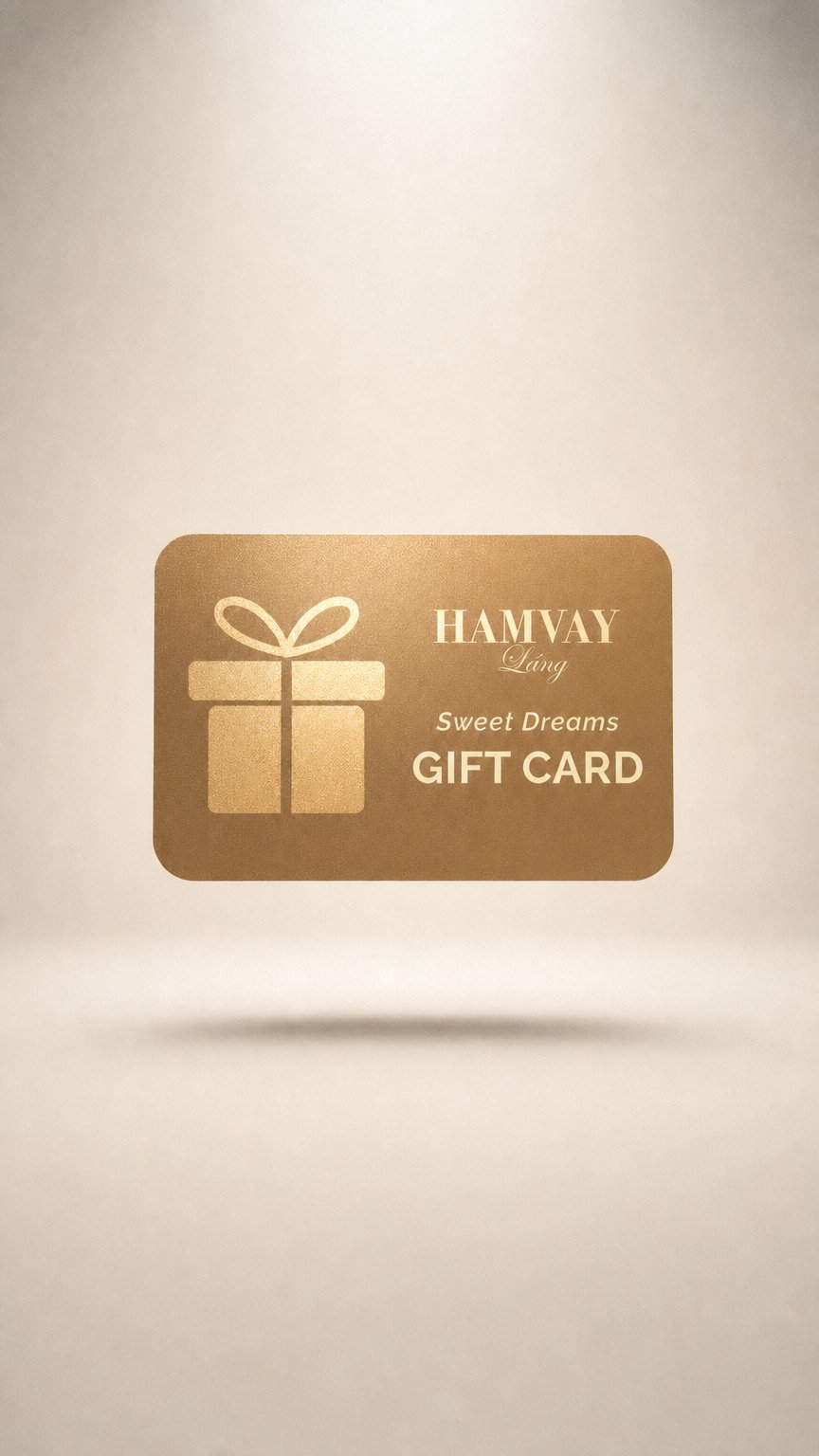 AI product shot of Gift Card