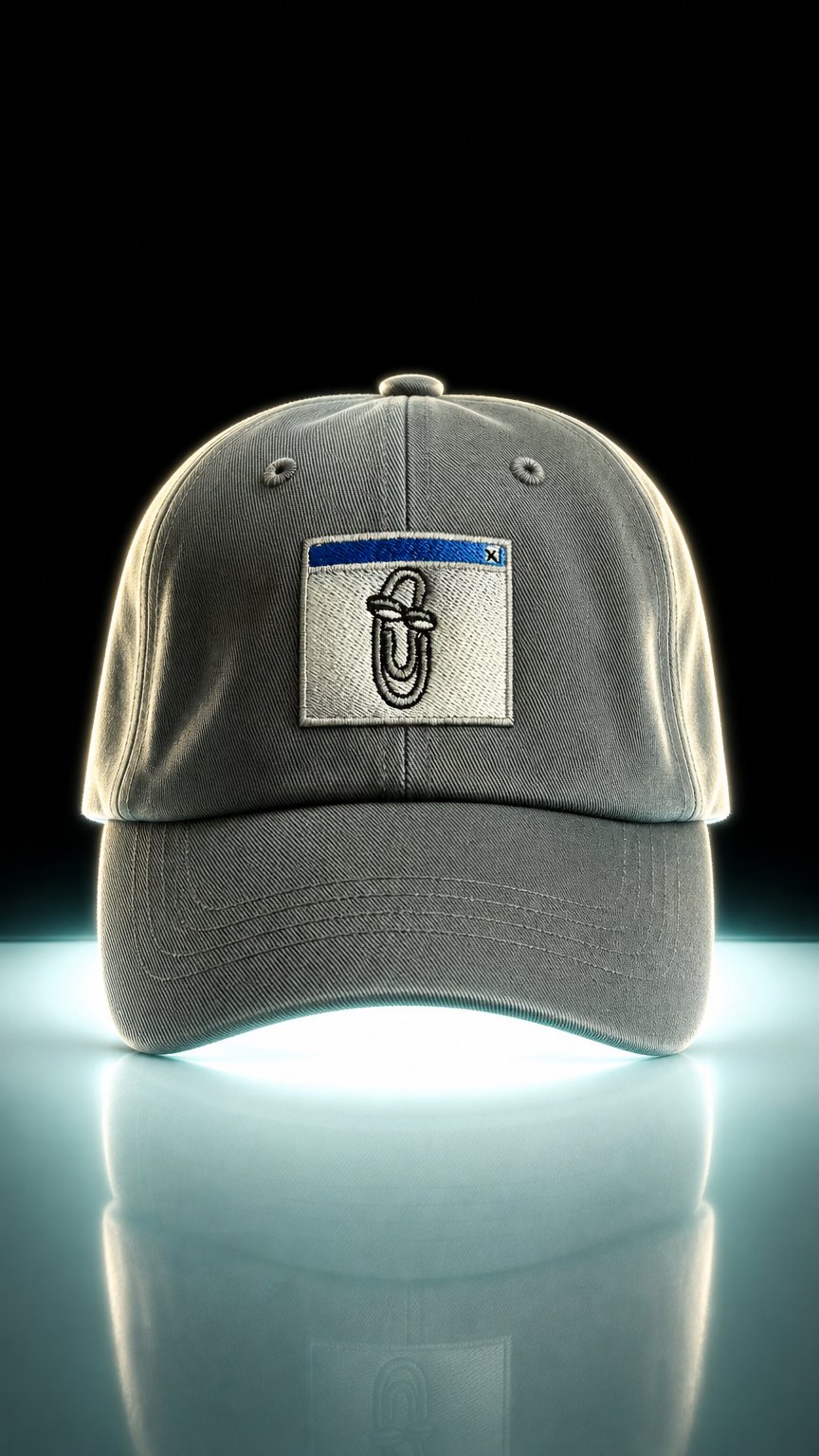 AI product shot of Clippy (Clippit) Hat