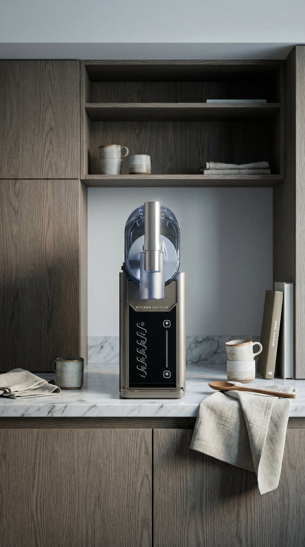 AI product shot of KITCHEN COUTURE 2L BENCHTOP SLUSHIE AND SOFT SERVE MAKER