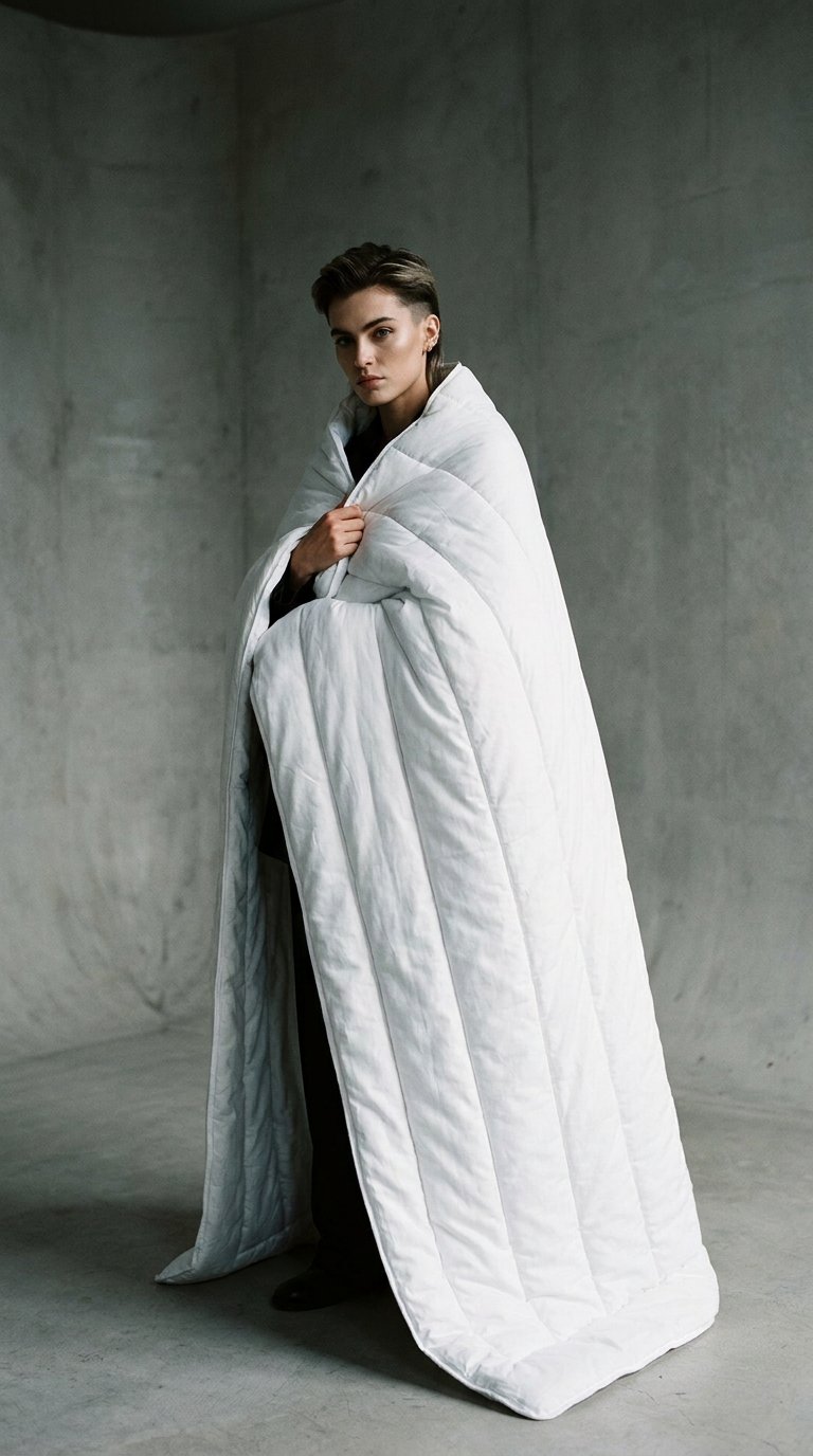 AI product shot of Australian Wool Extra Warm Heavy Weight Winter Quilt