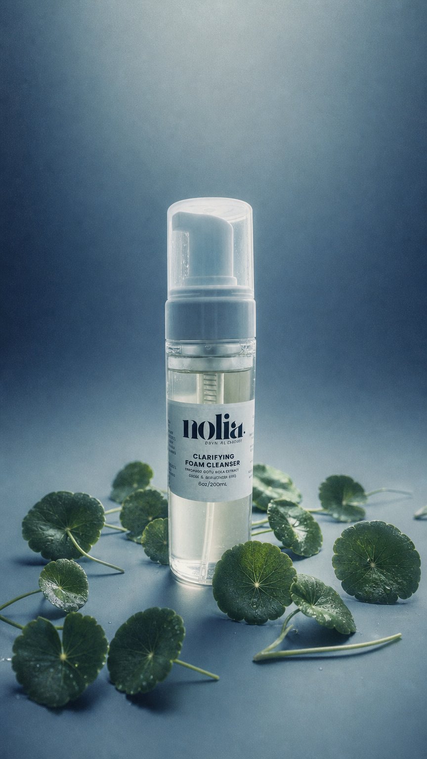 AI product shot of Fleur Fresh Clarifying Facial Cleanser
