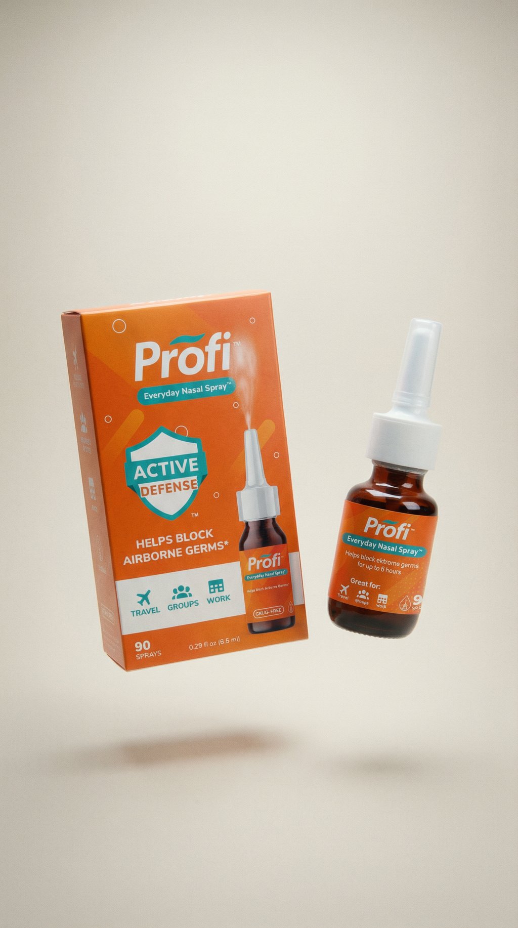AI product shot of Profi Nasal Spray