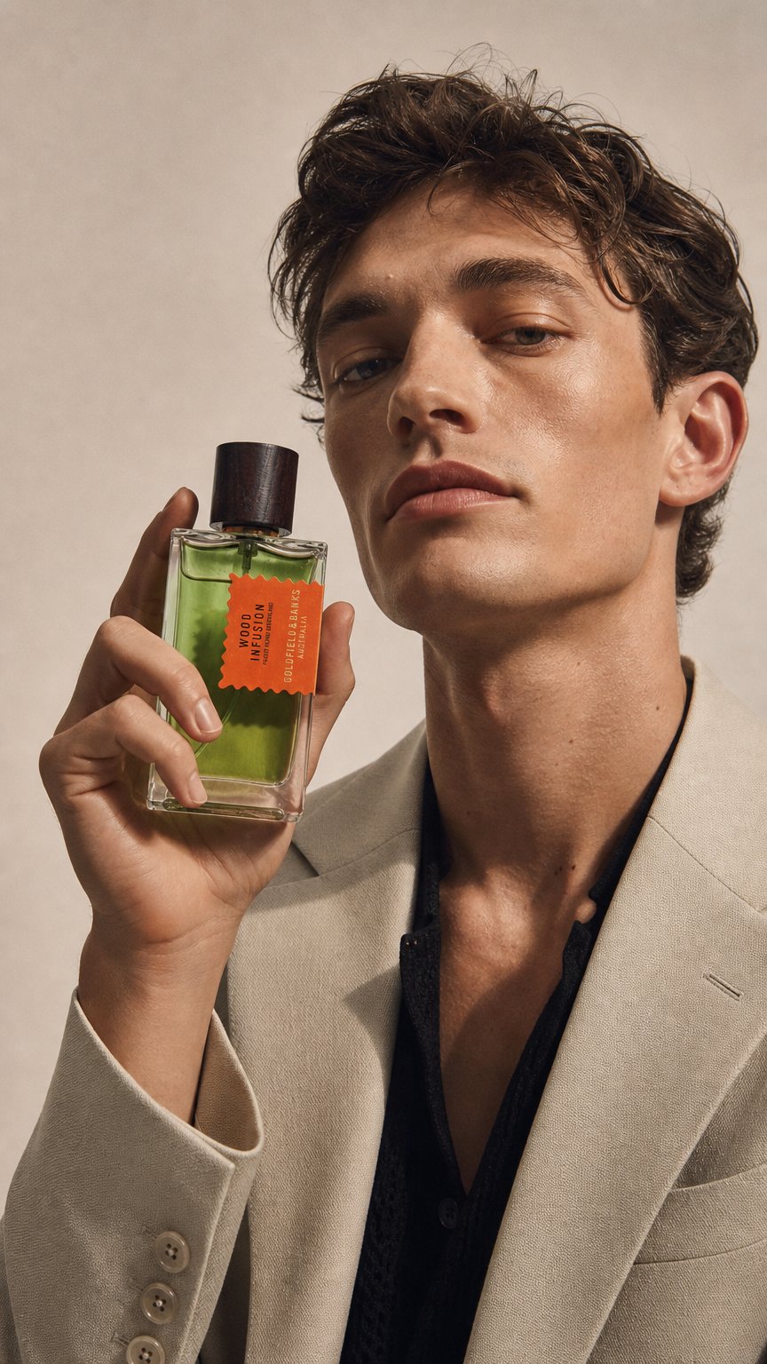 AI product shot of Wood Infusion Eau de Parfum 100ml