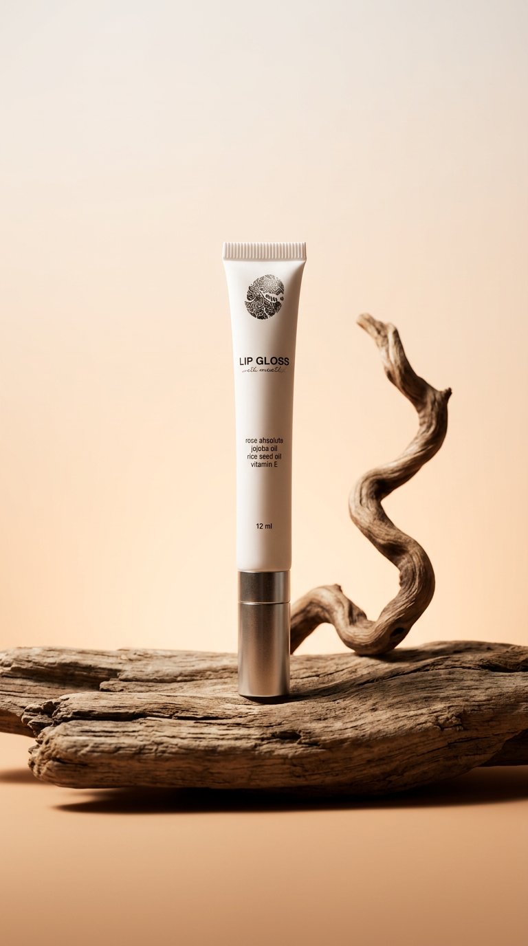 AI product shot of LIP GLOSS JAM