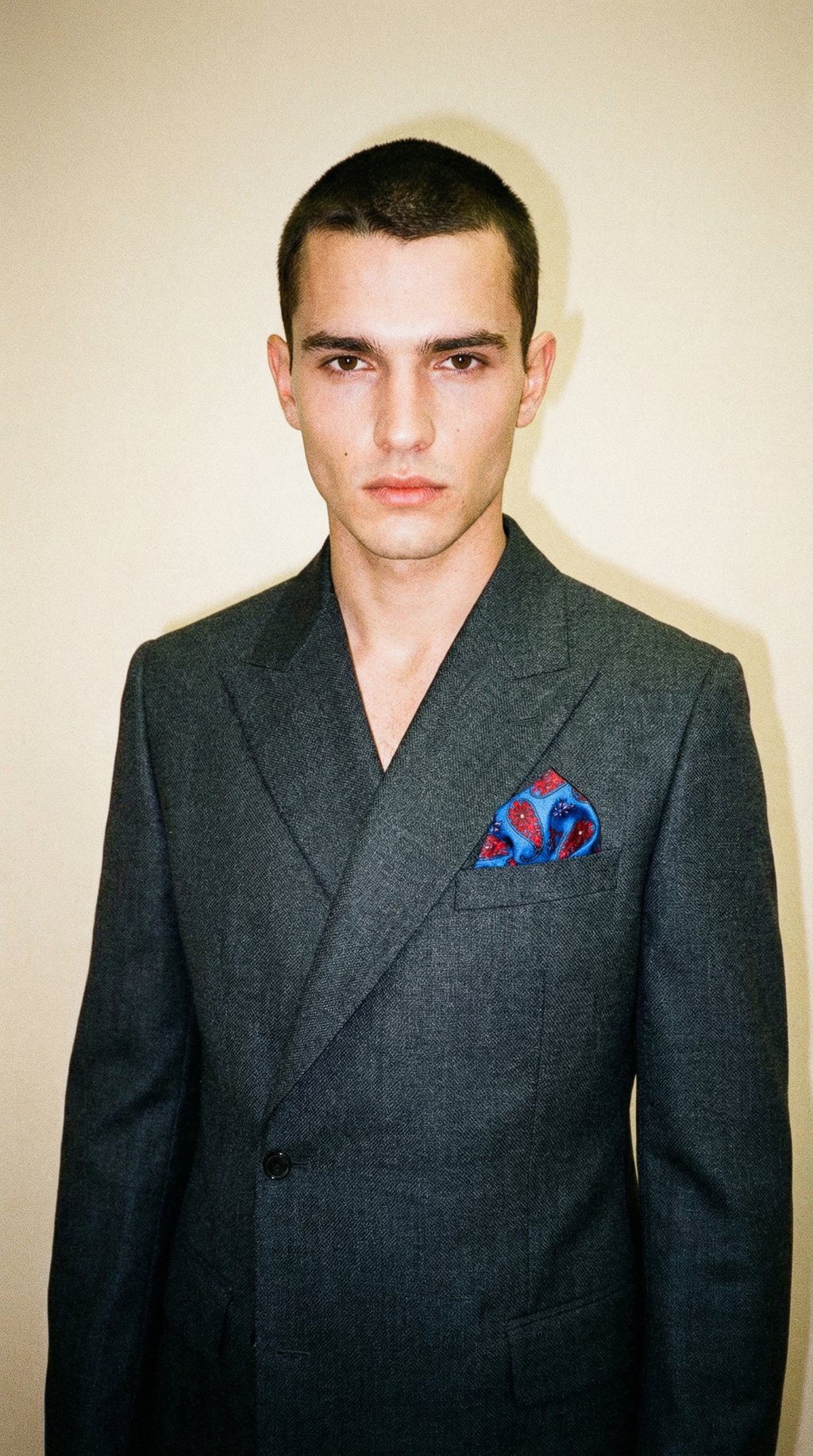 AI product shot of Silk Pocket Square - Paisley | The Marrakesh