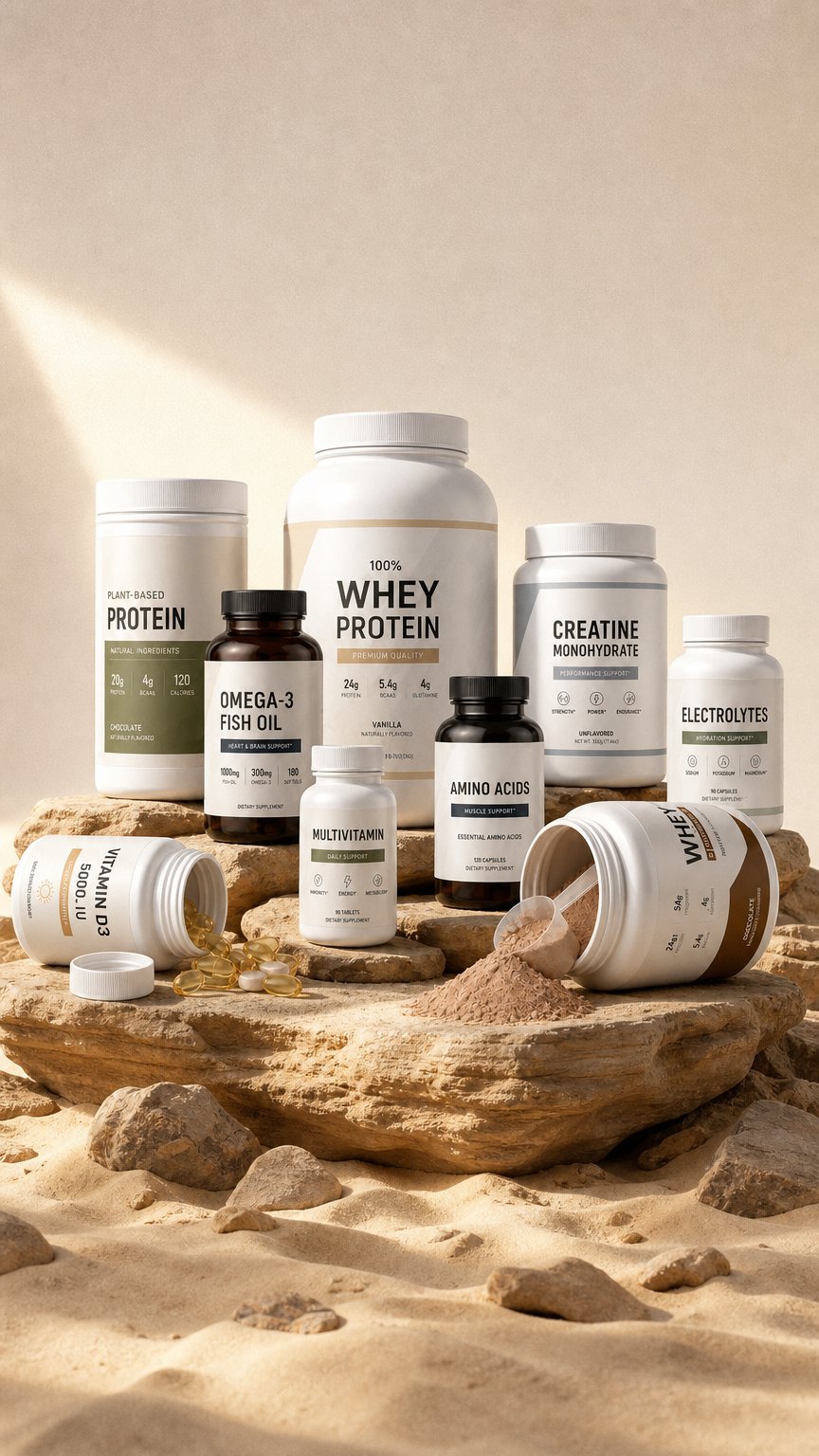 AI product shot of REVOLVE Daily Nutrition System