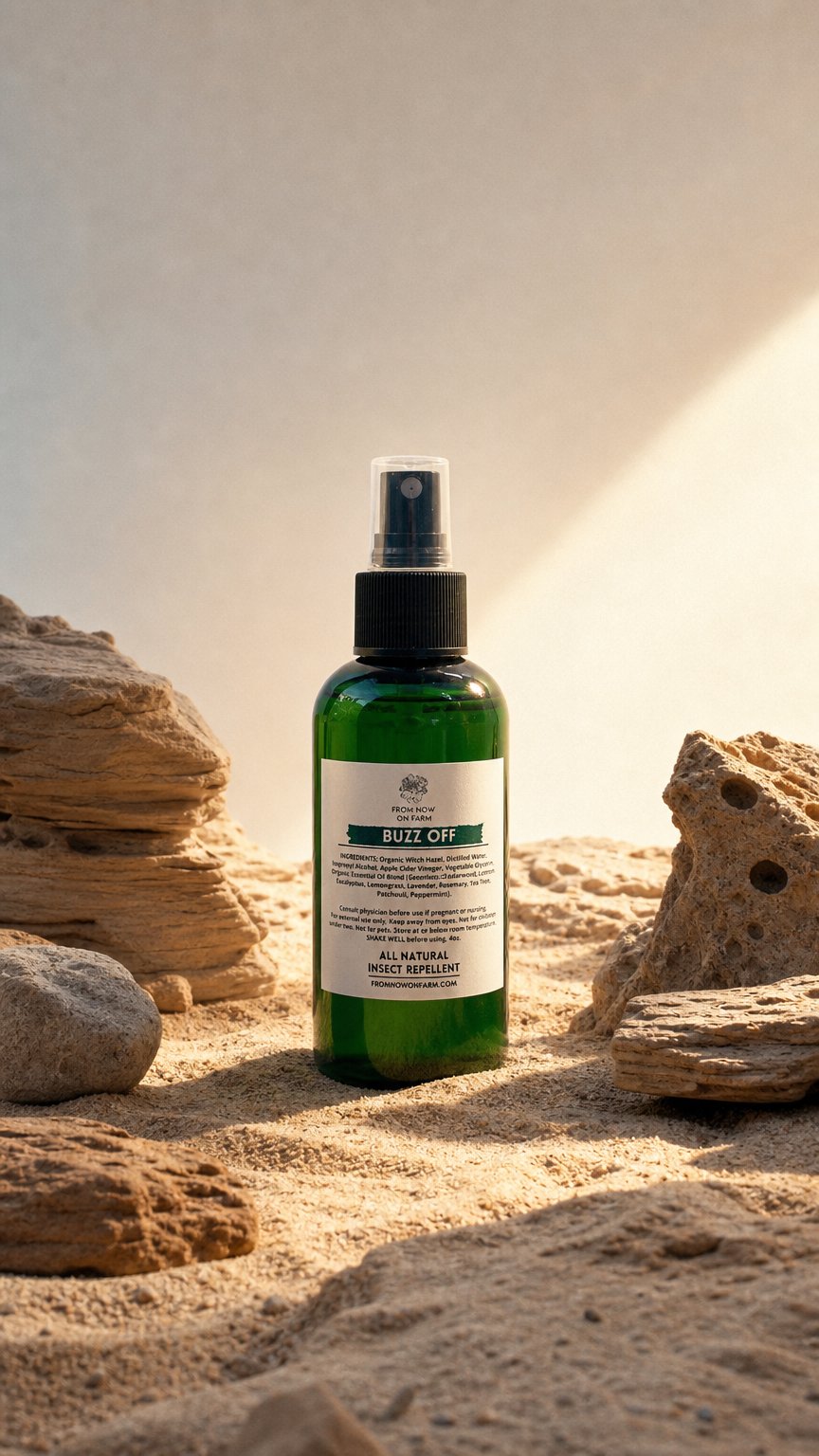 AI product shot of All Natural Insect Repellant -4oz