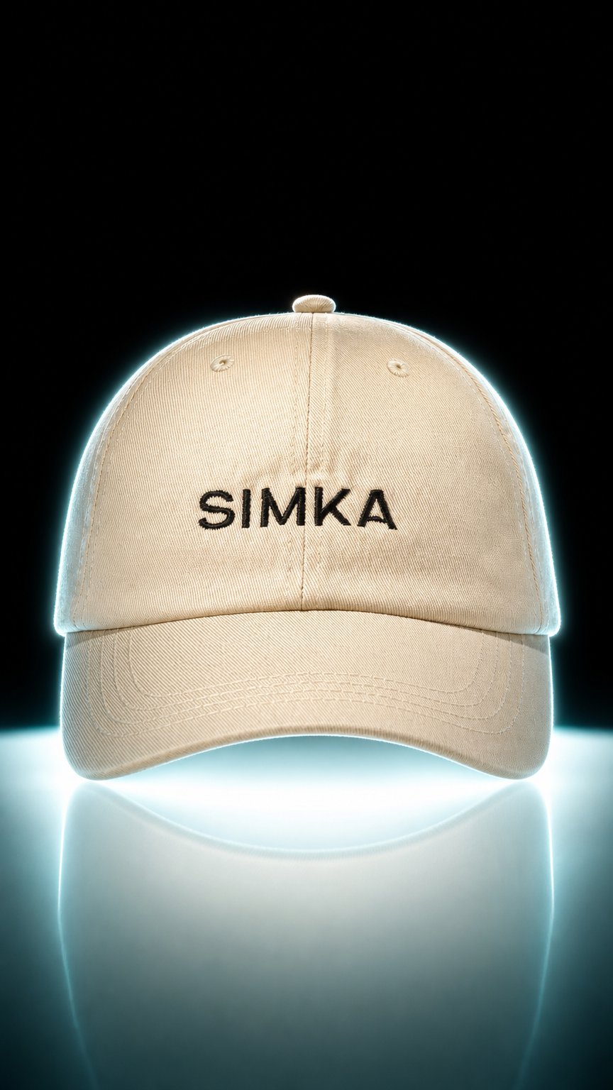 AI product shot of The SIMKA Cap
