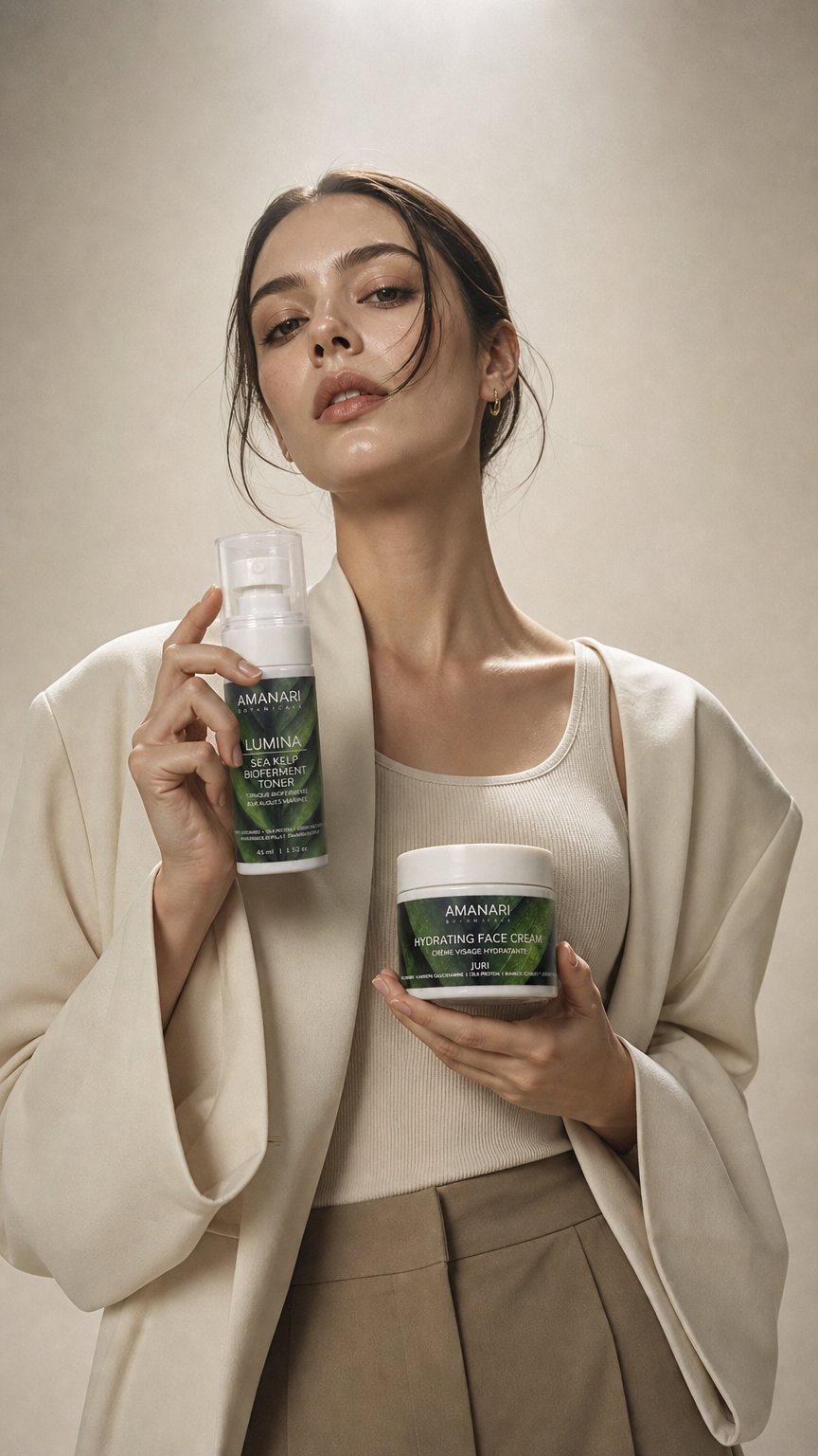 AI product shot of Quench + Nourish