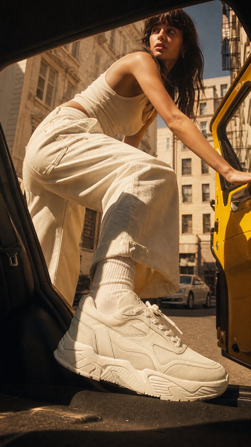 AI product shot of Hollen Super - Triple White
