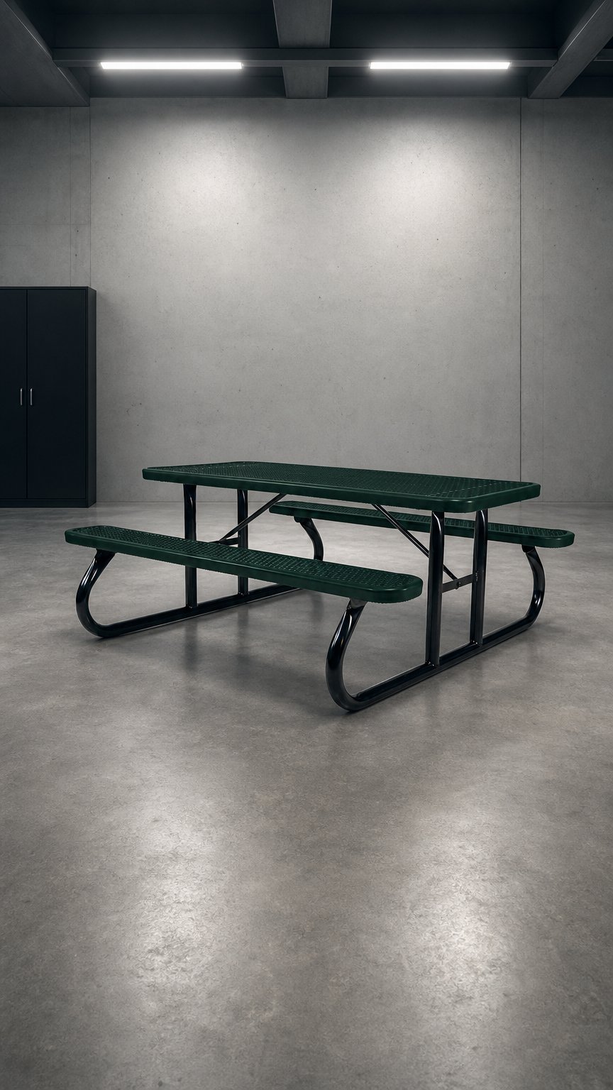 AI product shot of Signature Perforated Picnic Table