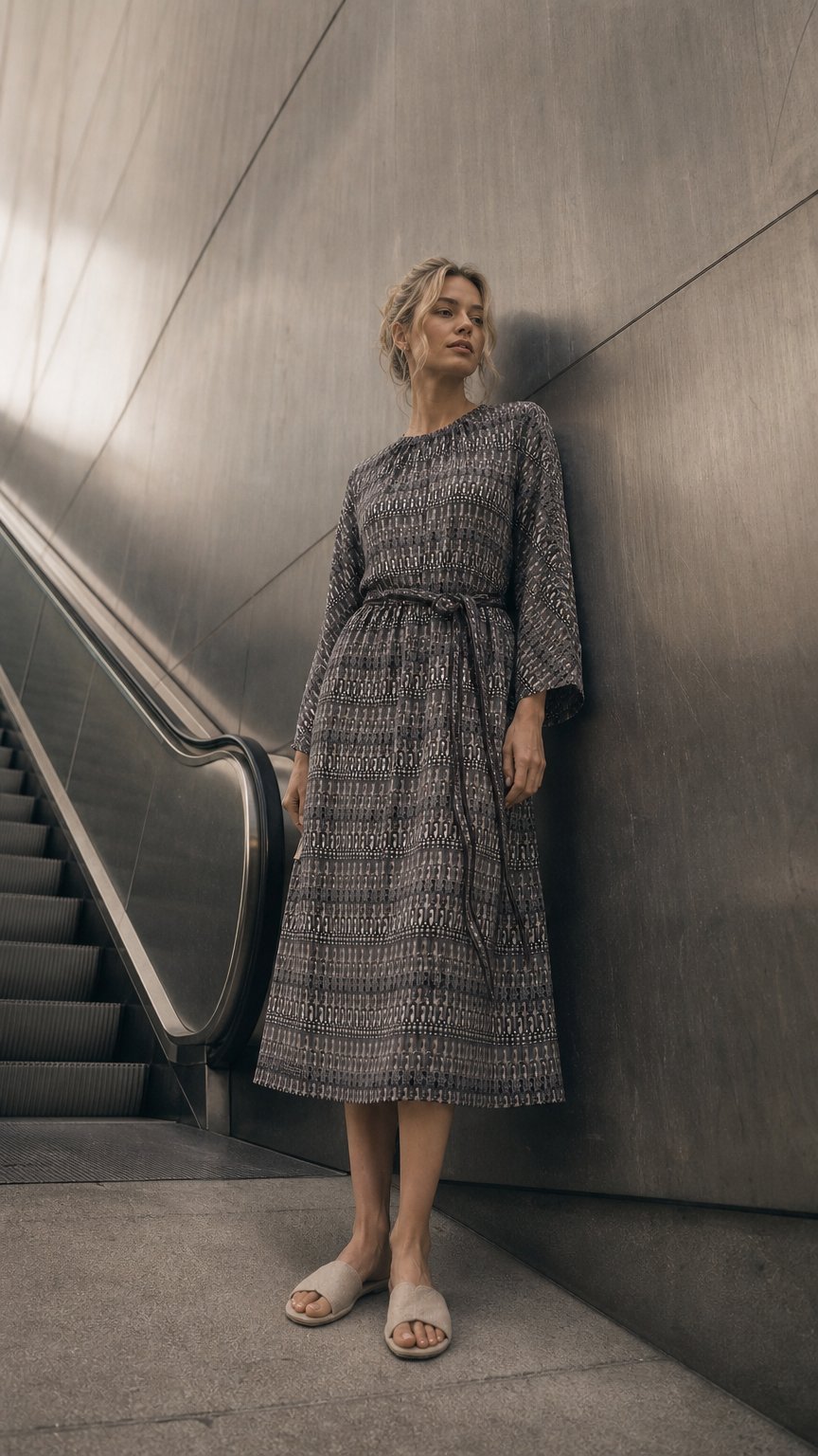 AI product shot of TINDRA DRESS