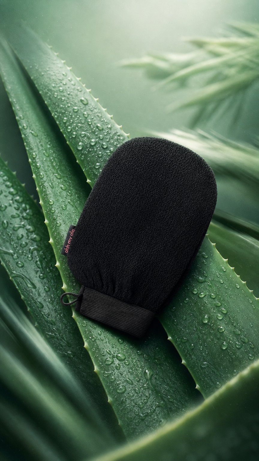 AI product shot of Exfoliating Glove Gift