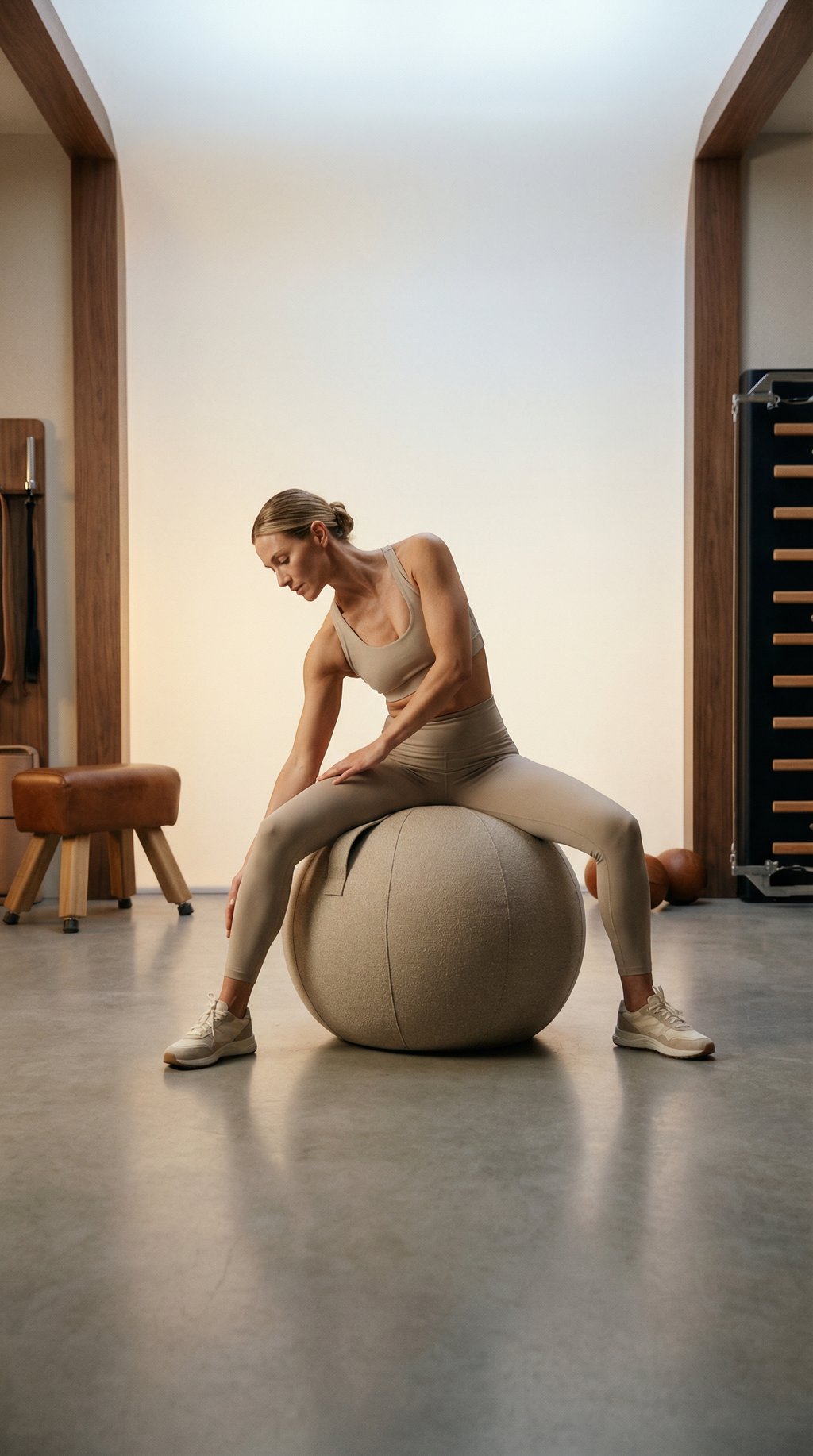 AI product shot of BOL VAIR Sitzball