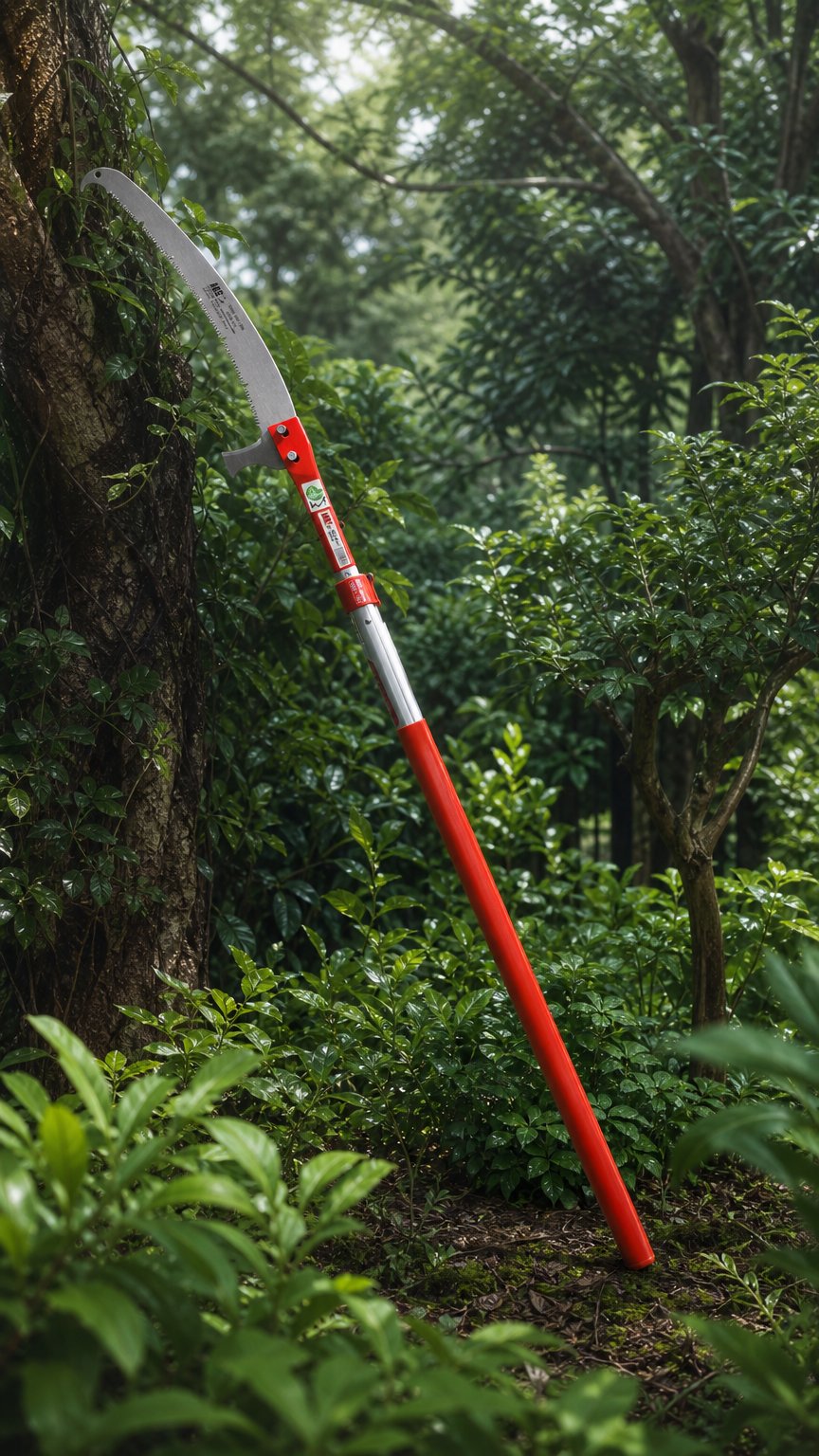 AI product shot of ARS Teleskopsäge UV-47P2,3 Profi kompl. m. Stange (EXP2,3 + UV-47) 1,3-2,9m