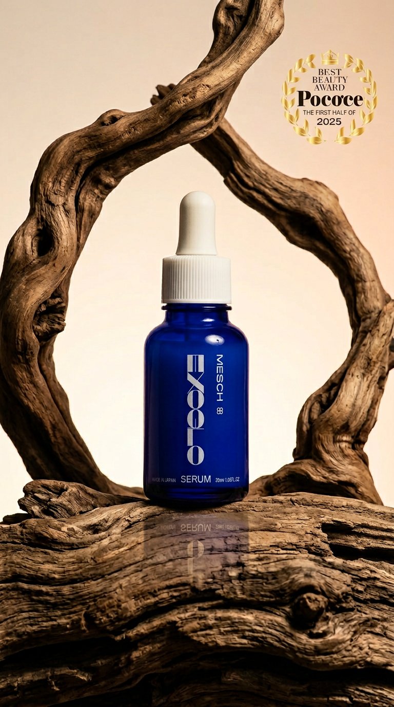 AI product shot of EXOGLO Serum – 30ml