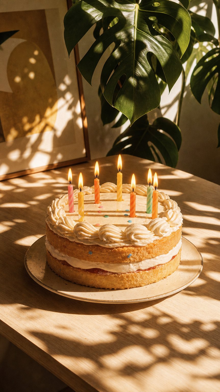 AI product shot of happy birthday gif