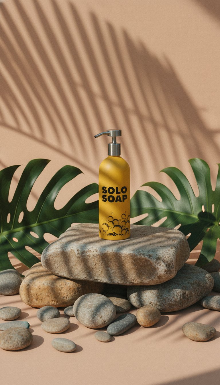 AI product shot of The Solo System